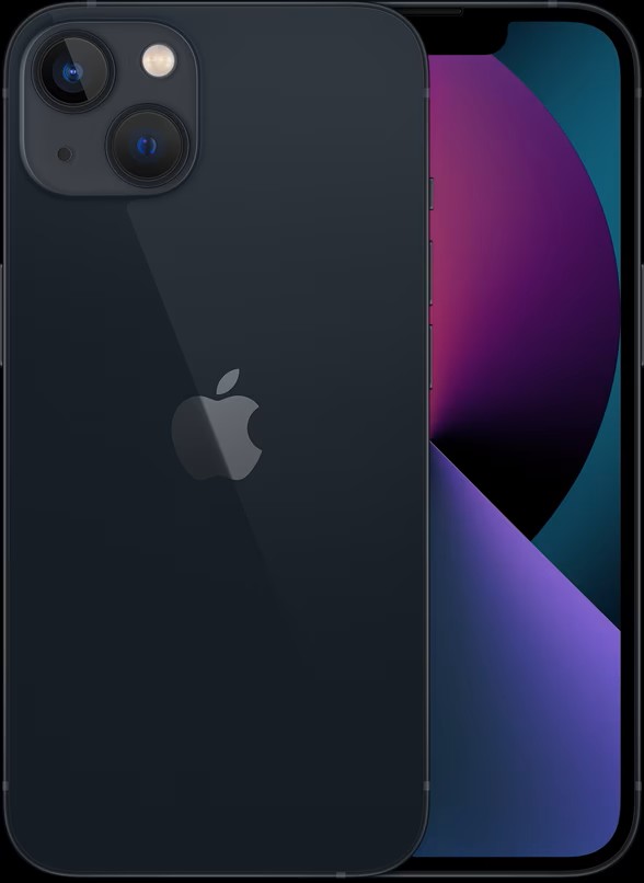 Apple Iphone 13 128GB zwart A min grade