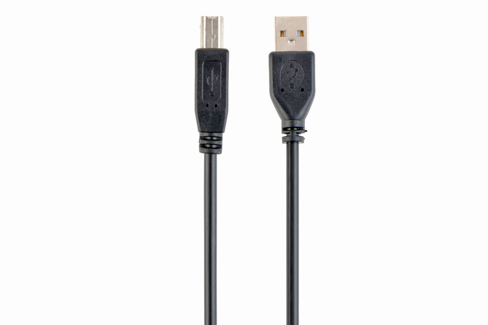 USB-kabel (A-B) 4.5 meter zwart