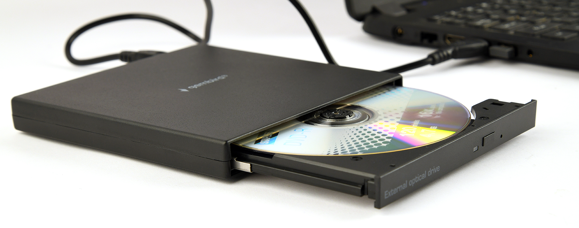 Externe USB DVD-drive, zwart