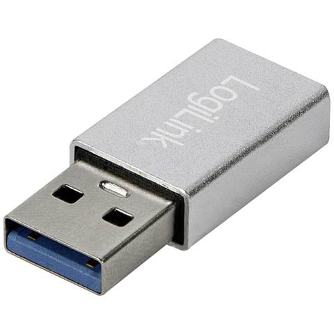 Adapter USB-A 3.2 (M) --> USB-C (F) LogiLink