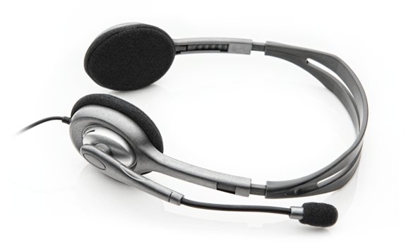 Logitech Stereo Headset H111 3.5mm grijs - 55401 2 - 55401