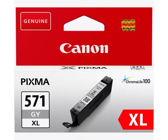 Canon (S) CLI-571XL GY Grijs 11,0ml (Origineel) - 571xlgrey - 53215