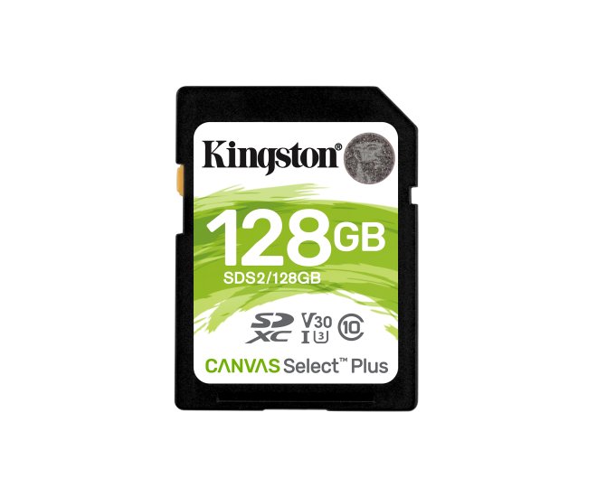 SDXC Card 128GB Kingston UHS-I Canvas Select Plus - 58784 1 - 58784