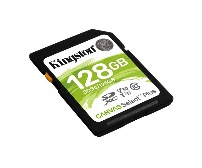 SDXC Card 128GB Kingston UHS-I Canvas Select Plus - 58784 2 - 58784
