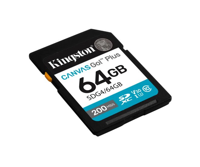 SDXC Card 64GB Kingston U3 V30 Canvas Go! Plus - 68171 2 - 68171