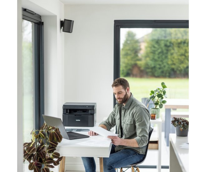 Brother DCP-L1640W MONO / AIO / WLAN / LAN / Zwart - 68886 5 - 68886