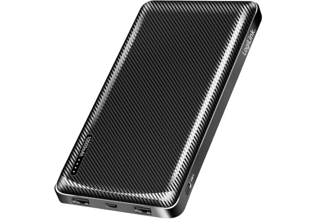 Power Bank 10000mAh LogiLink 1xUSB-C, 2x USB-A Zwart - 71t1uixmycl ac uf8941000 ql80 1 - 67918