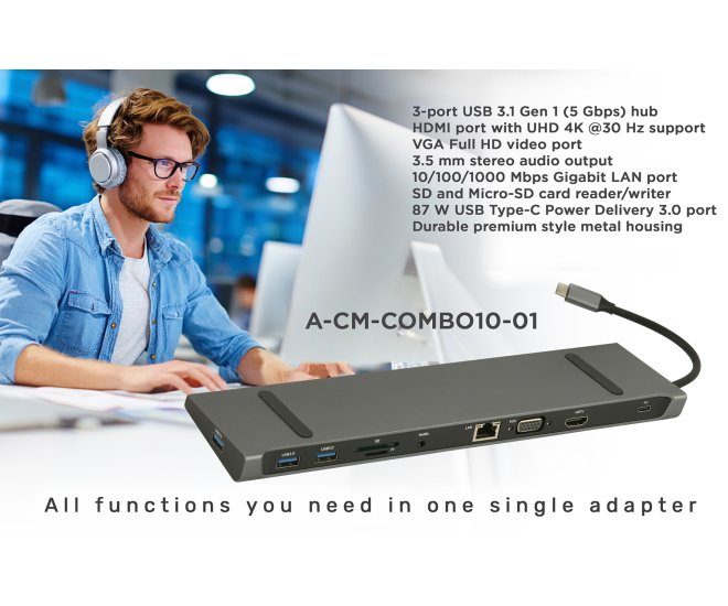 USB-C multi adapter 10-in-1 - A cm combo10 01 website image 9121165b d0ce 4176 b534 9553d3530c13 - A-CM-COMBO10-01