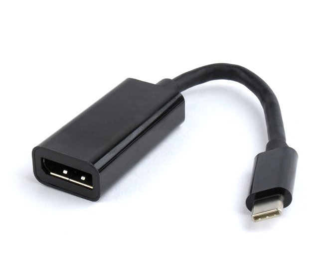 USB-C naar DisplayPort adapter, zwart - A cm dpf 01 website image 99160e1b ed5d 4bb9 a90c 4943962a3556 - A-CM-DPF-01