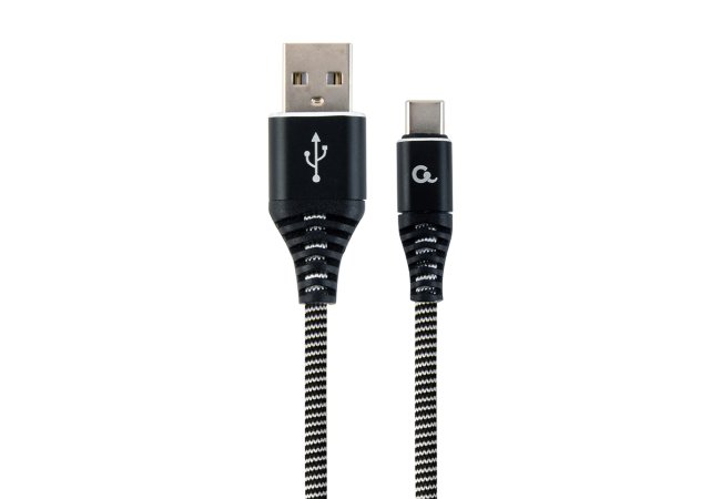Premium USB-C laad- & datakabel zwart/wit 1 meter - Cc usb2b amcm 1m bw web site image 12ca9ce5 f5a0 46b7 a189 6e64584ace8f - CC-USB2B-AMCM-1M-BW