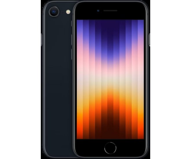 Apple Iphone SE (3e gen.) 128GB Midnight Black - Iphone 2e 3e 3 - Applese-3e/4/128/RA/A-/Ios26