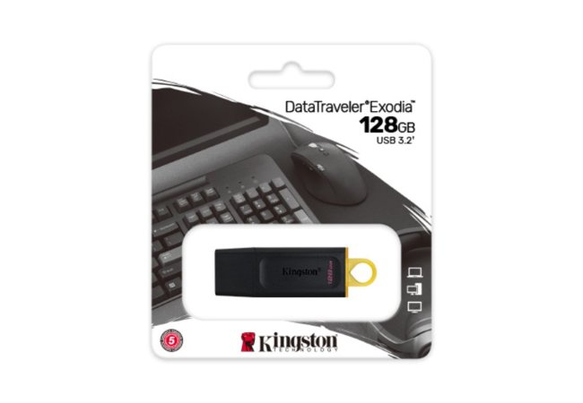 USB 3.2 FD 128GB Kingston DataTraveler Exodia - Kingston kingston datatraveler exodia usb 32 fd 121 - 60005