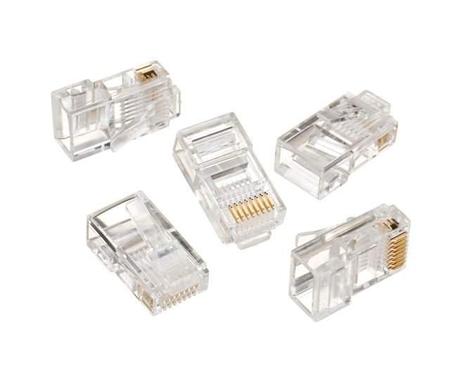 UTP connector 8-pins 8P8C (RJ45) voor CAT5, 10 stuks - Lc 8p8c 001 website image dad76385 d5ad 4f2a 8e3f b6ddb7912ba8 - LC-8P8C-001/10