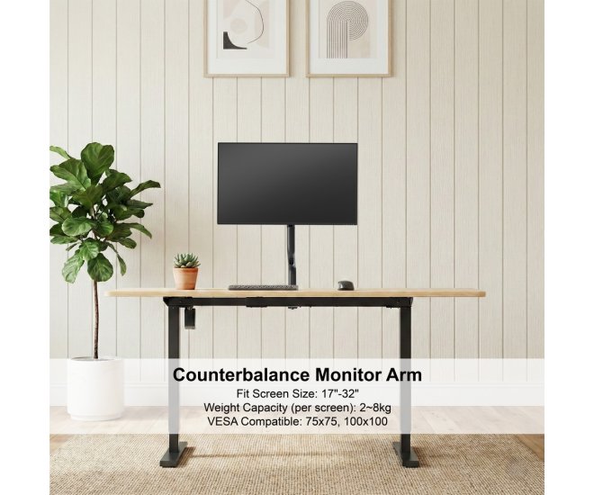 Monitorarm met gasveer (zwenkbaar), 13''-32'', max. 8 kg - Ma da1 02 website image f4a1dac2 a875 422e 8f4d a3a315eb8a13 - MA-DA1-02