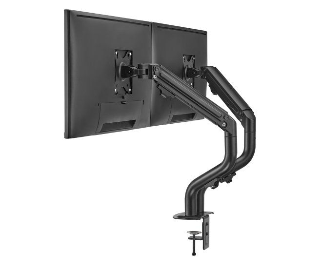 Dubbele monitorarm met gasveer (zwenkbaar), 17''-32'' - Ma da2 02 website image 5b4f3b29 0b37 4448 91df 525e7a460b7a - MA-DA2-02