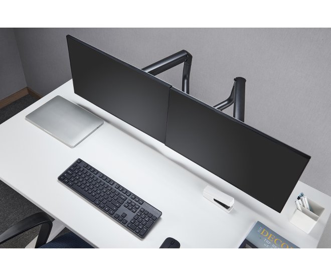 Dubbele monitorarm met gasveer (zwenkbaar), 17''-32'' - Ma da2 02 website image b6961fe7 c106 4979 9899 1a52ad3fe982 - MA-DA2-02