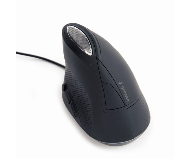 6-knops ergonomische optische muis, spacegrey - Mus ergo 03 website image 08633939 c50b 4058 8538 8b913c0b8082 - MUS-ERGO-03