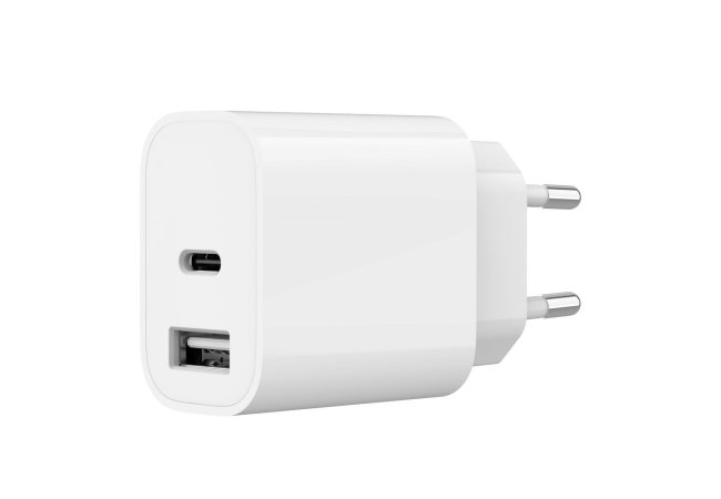 USB lader 1xA, 1xC 2.4A wit - Ta uc 2ac12 01 website image 17855f00 1f21 40d0 9c3c c69031b6cc07 - TA-UC-2AC12-01