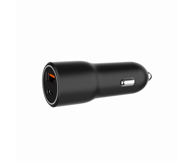 USB auto snellader 1xA, 1xC 38W Power Delivery zwart - Ta uc ac2pdqc38 car 01 website image 5cb528f6 2e96 49ad b65e 6b5f6c2c29f2 - TA-UC-AC2PDQC38-CAR-01