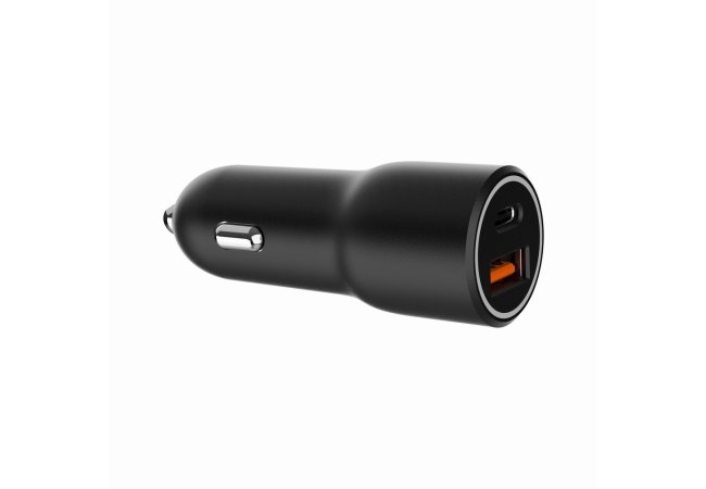 USB auto snellader 1xA, 1xC 38W Power Delivery zwart - Ta uc ac2pdqc38 car 01 website image b1d11d4a a6b4 4bc2 a1fc fe9fb19070b3 - TA-UC-AC2PDQC38-CAR-01