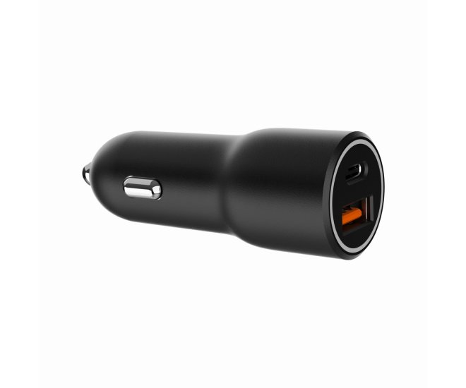 USB auto snellader 1xA, 1xC 38W Power Delivery zwart - Ta uc ac2pdqc38 car 01 website image b1d11d4a a6b4 4bc2 a1fc fe9fb19070b3 - TA-UC-AC2PDQC38-CAR-01