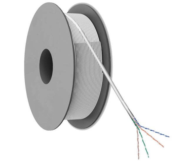 UTP binnenkabel per meter - U utp cat6 netwerkkabel per rol 50 m mantel pvc1 - binnenutp