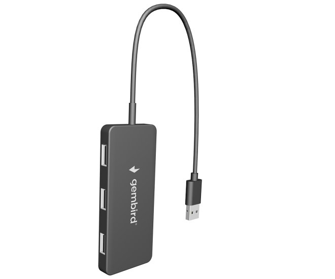 4-poorts USB-hub, zwart - Uhb u2p4 04 web site image 9c5576da e931 4640 b0f0 076c03fd22de - UHB-U2P4-04