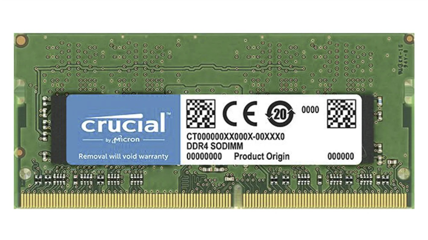 SODIMM 16GB DDR5/4800 CL40 Crucial